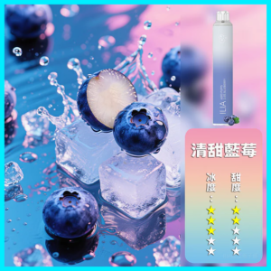 ILIA哩啞電子煙一次性抛棄式 6500口【藍莓】