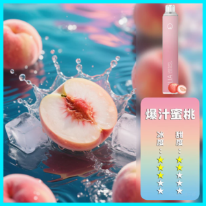 ILIA哩啞電子煙一次性抛棄式 6500口【水蜜桃】