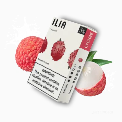 ILIA哩亞電子煙通用一代發光煙彈 3枚入【荔枝】