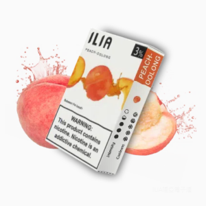ILIA哩亞電子煙通用一代發光煙彈 3枚入【蜜桃烏龍】