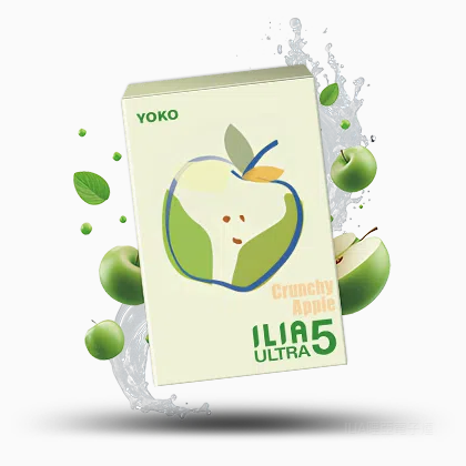ILIA哩亞電子煙通用ULTRA 五代煙彈 3枚入【青蘋果】
